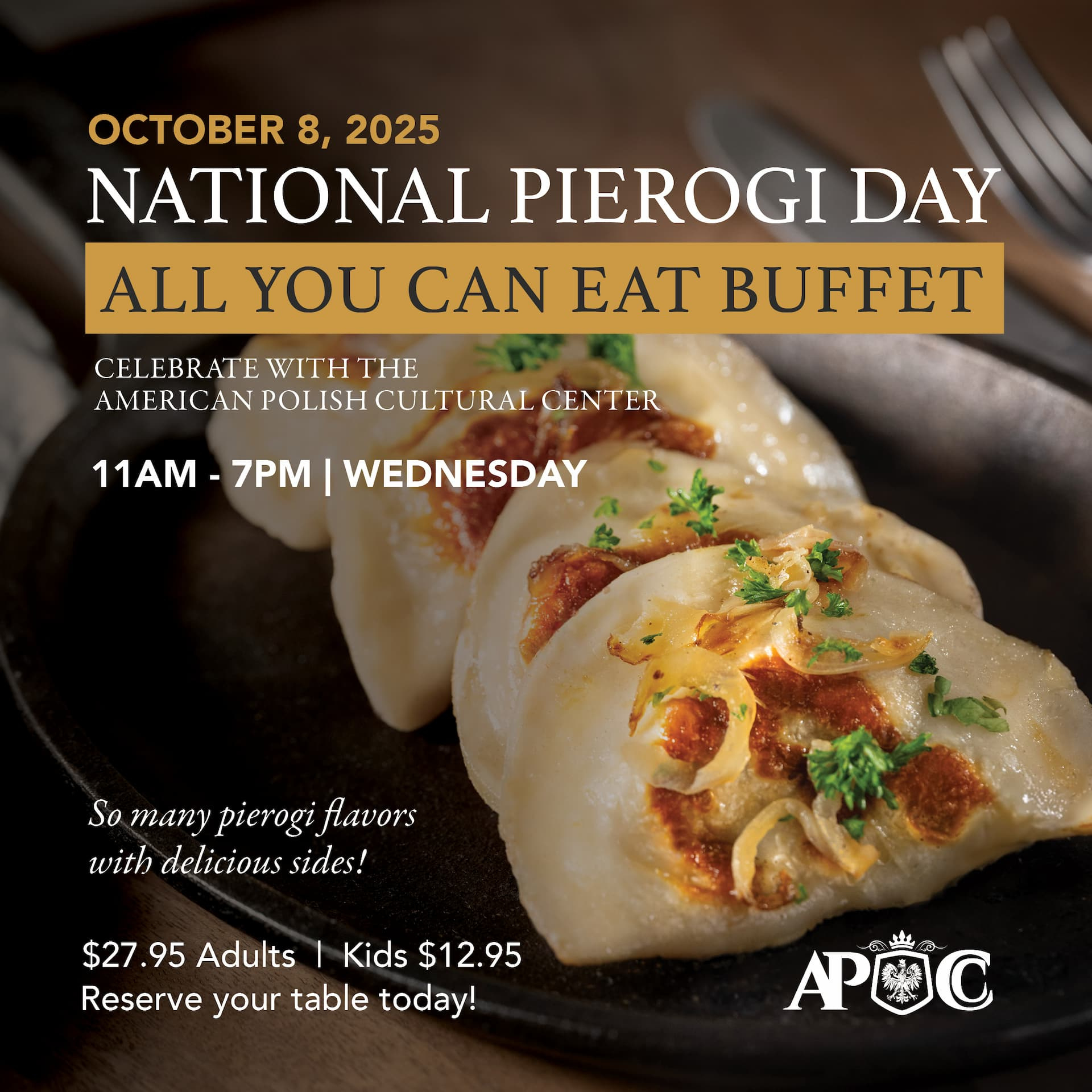 October 8, 2025 - National Pierogi Day - American Polish Cultural regarding What National Day Is October 8 2025