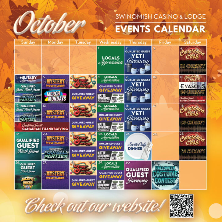 October Events Calendar 2025 October Events Calendar 2025