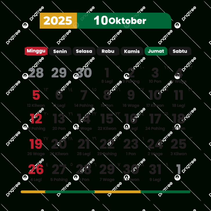 Pull Up October Calendar 2025 Pull Up October Calendar 2025