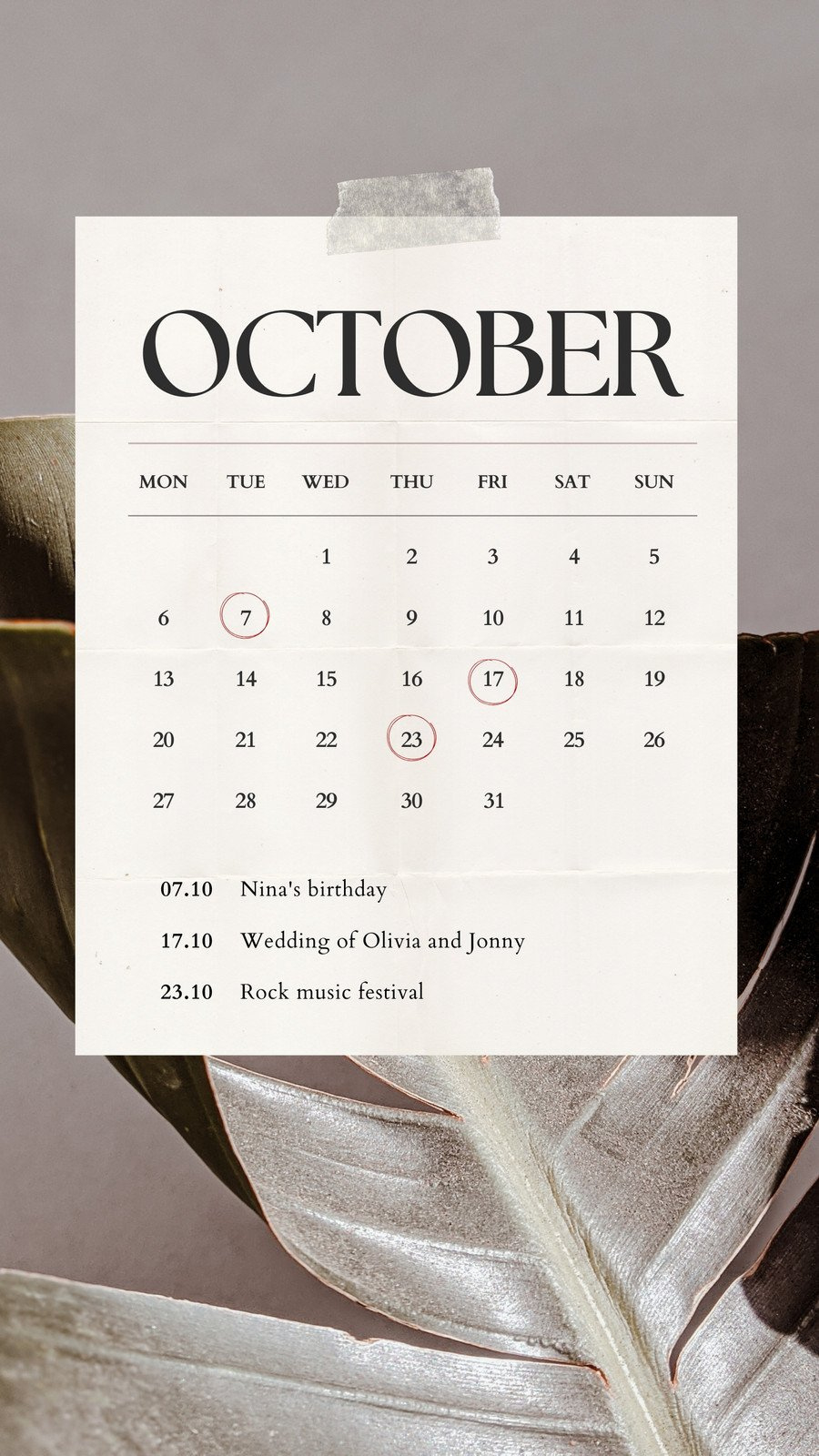 Page 3 - Free And Customizable October Templates in 2025 Calendar October Story
