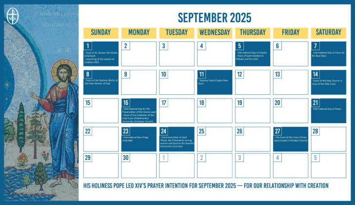 October Saints Calendar 2025 October Saints Calendar 2025