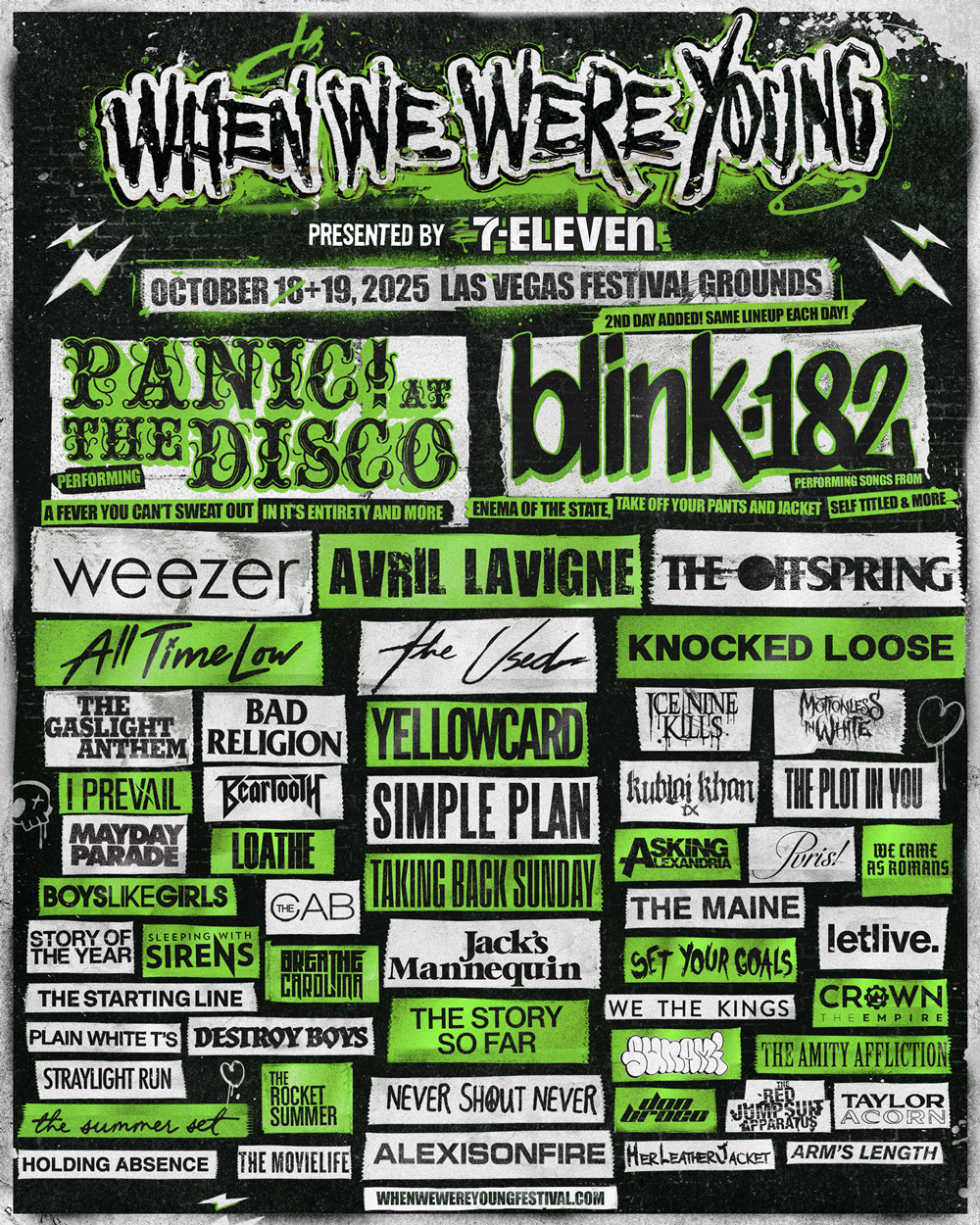 When We Were Young Presented7-Eleven | October 18 &amp;amp; 19, 2025 with regard to Vegas Calendar October 2025