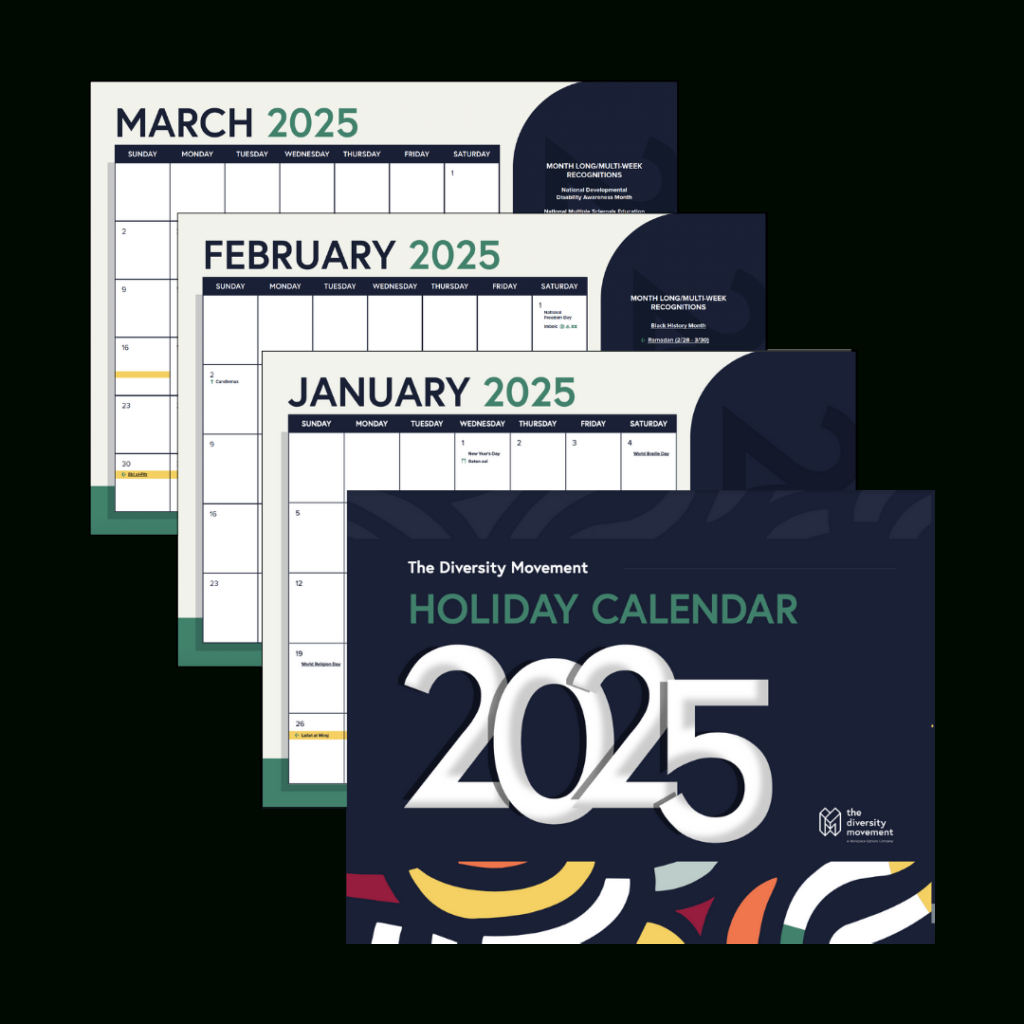 2025 Diversity Holidays Calendar - The Diversity Movement with Diversity Calendar November 2025