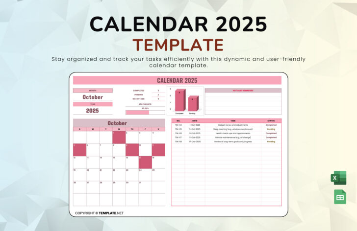 November 2025 Calendar Google Sheets