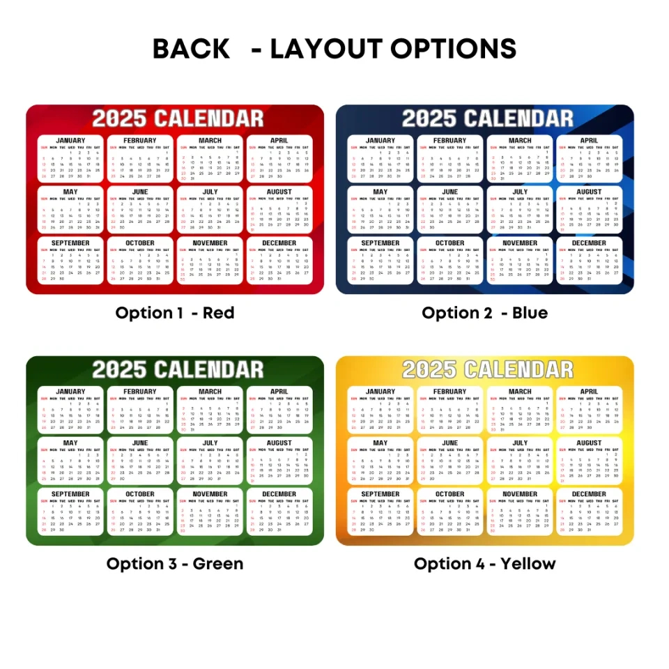 Customized 2025 Pocket Calendar | Waterproof | Glossy Material with regard to November Calendar 2025 Waterproof