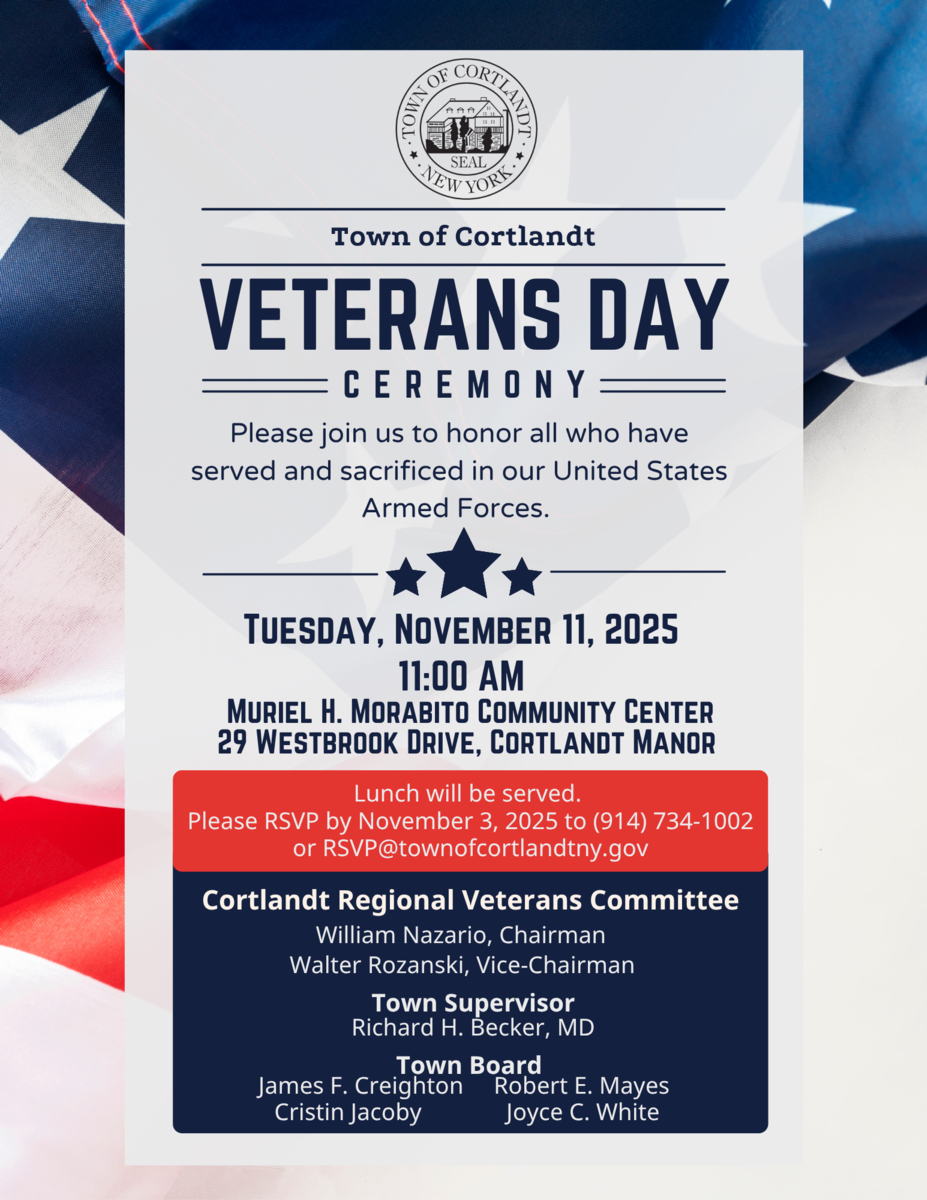 Events Calendar - Town Of Cortlandt, Ny throughout Nyc Calendar of Events November 2025