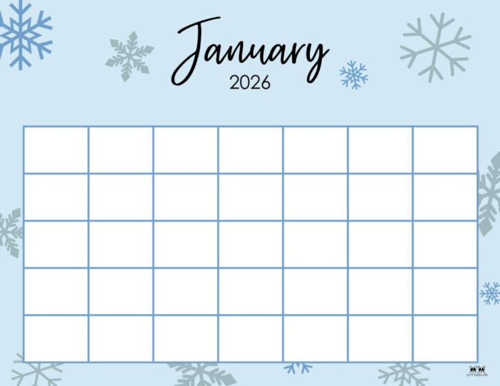 Printable 3 Month Calendar November December January 2026-2026
