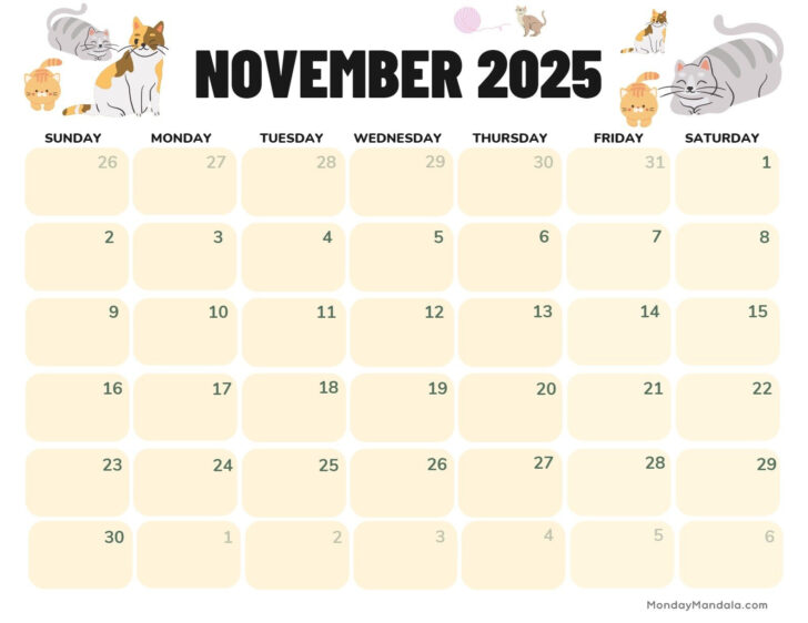 General Blue Calendar November 2025