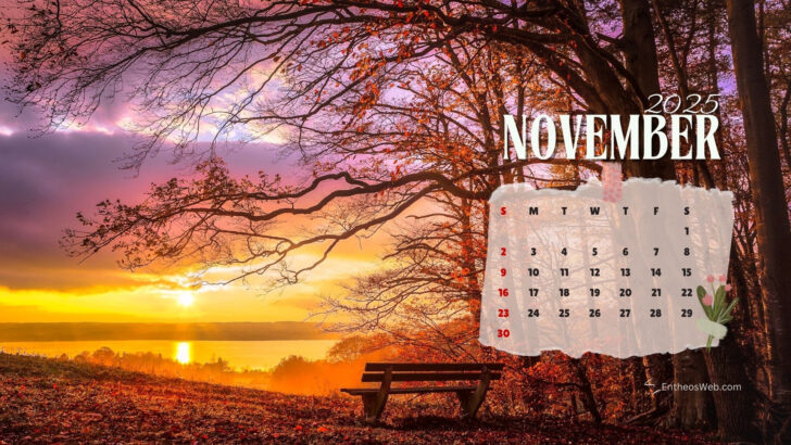 Wallpaper Calendar November 2025