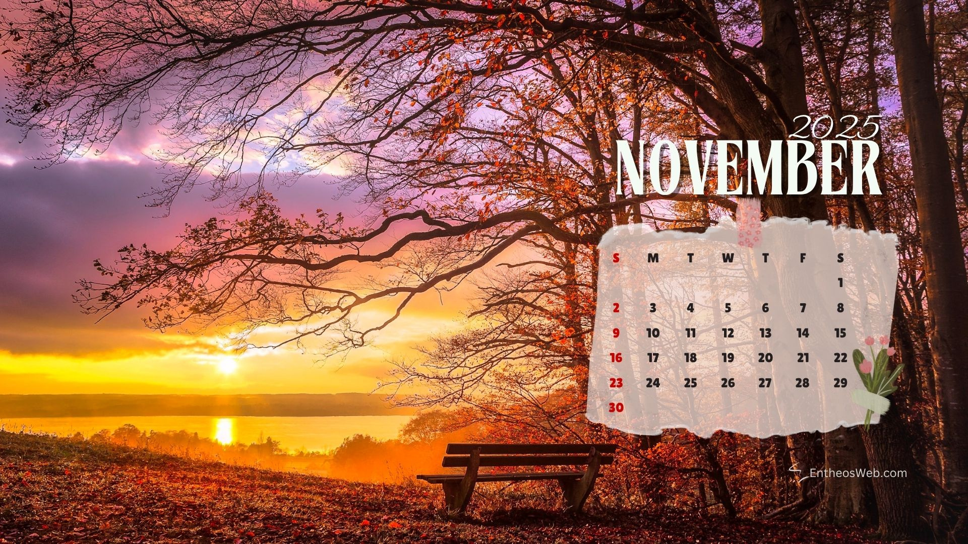 November 2025 Calendar Desktop Wallpaper Backgrounds | Entheosweb with regard to November 2025 Calendar Desktop Background