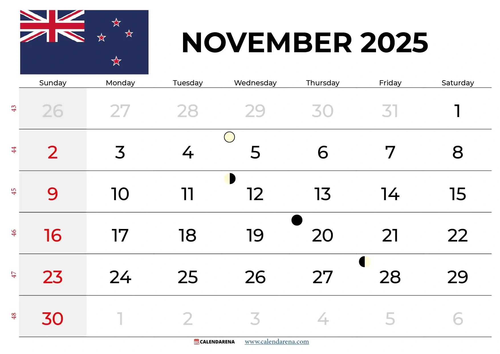 November 2025 Calendar Nz: Complete Planning Guide with November 2025 Calendar NZ
