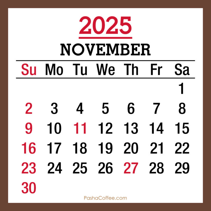 November 3rd 2025 Calendar