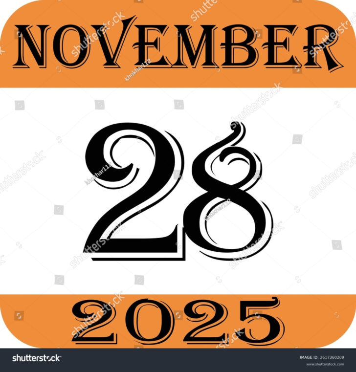 November 23rd 2025 Calendar
