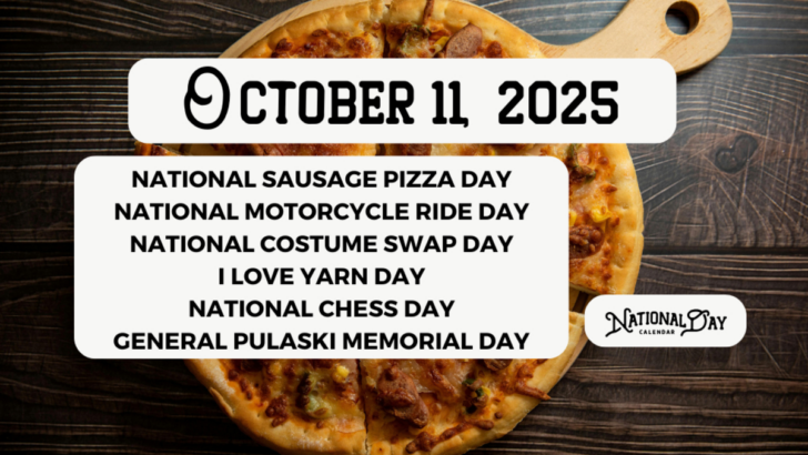 National Days For October and November 2025