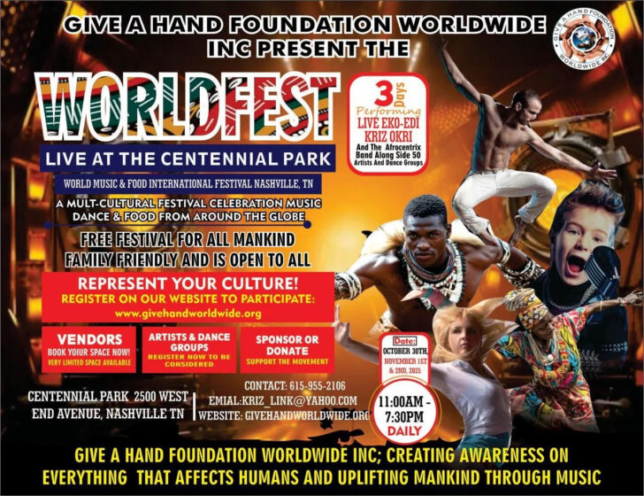 Nashville Event Calendar November 2025