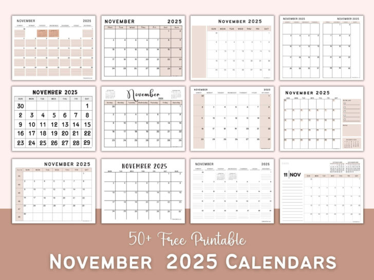 November 2025 Content Calendar