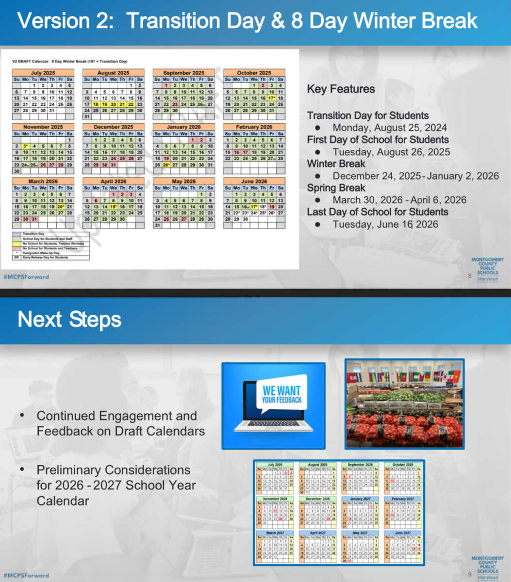 10-Day Winter Break Being Considered For 2025/2026 School Year with Mcps 2025 2026 Calendar Printable
