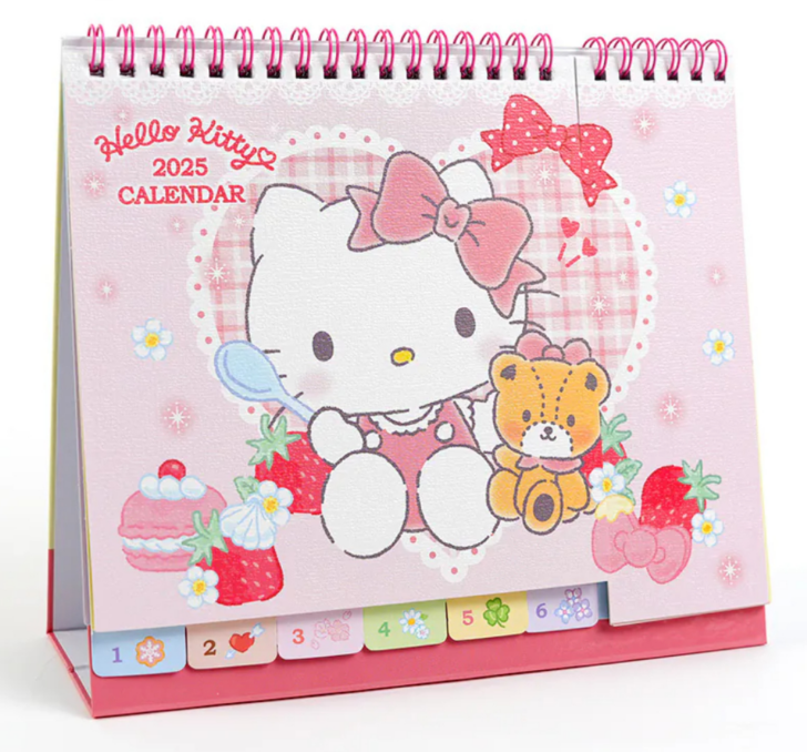 Hello Kitty Desk Calendar 2026
