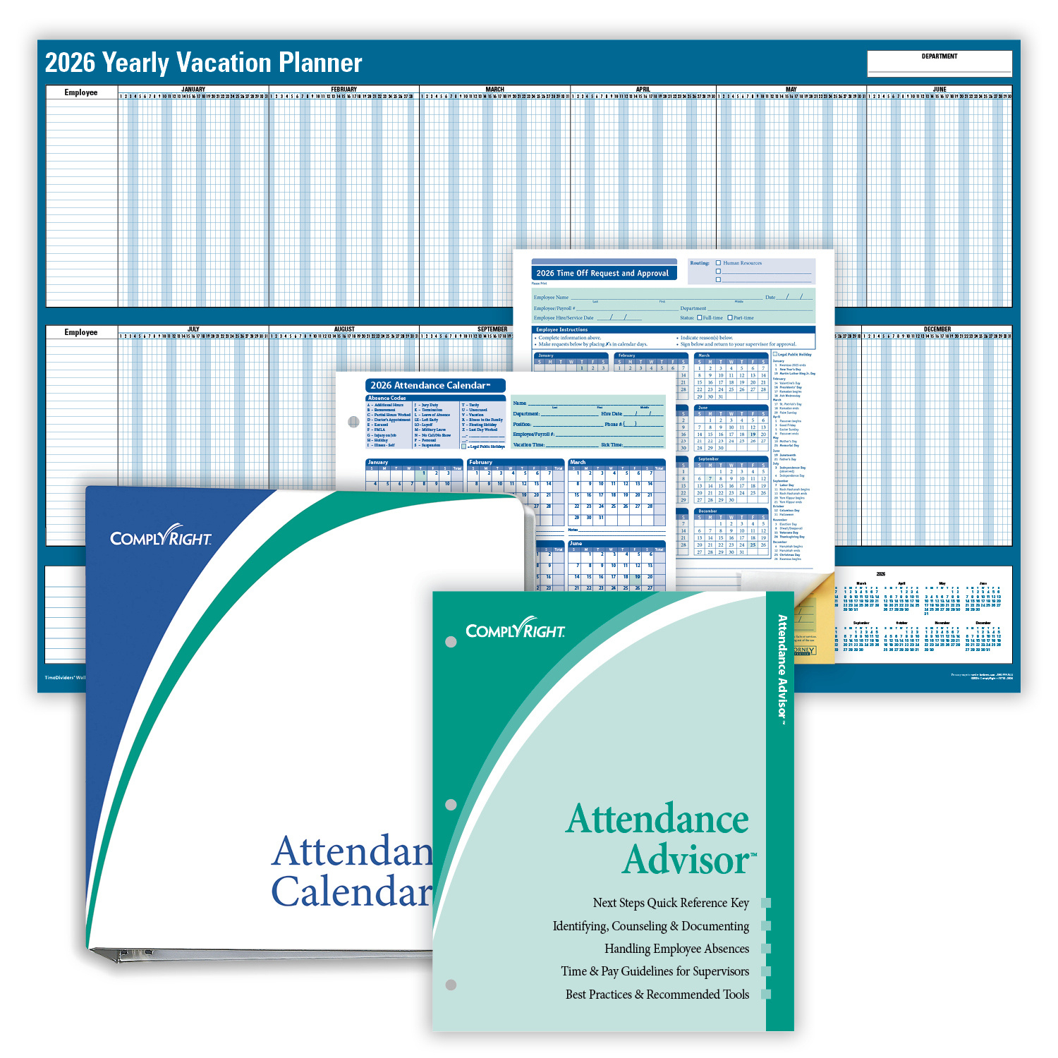 2026 Attendance Tracking Essentials Bundle | Hrdirect inside All in 2026 Attendance