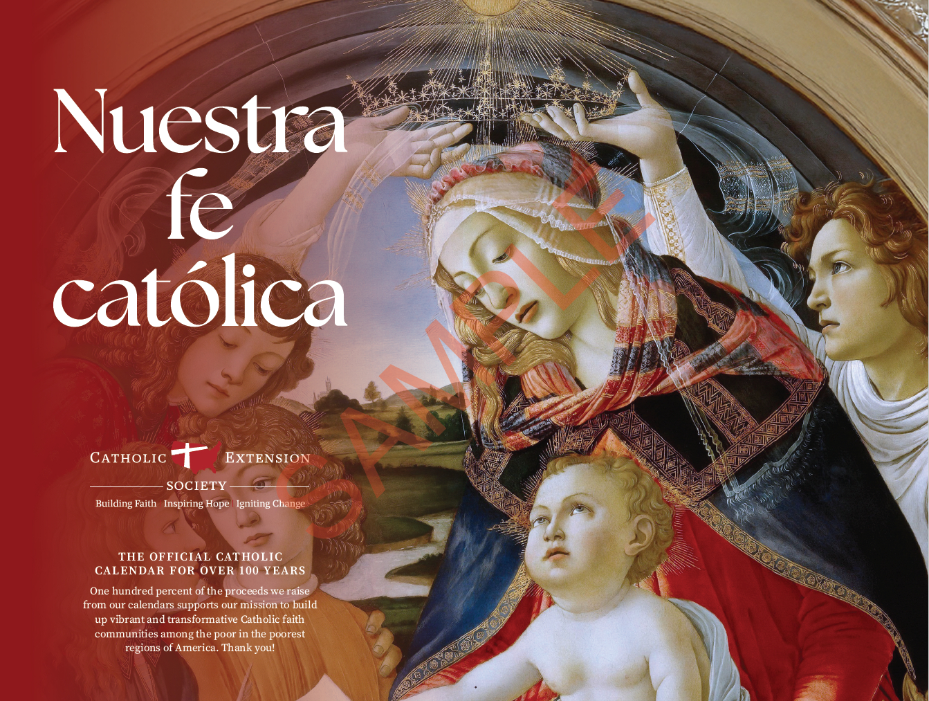 2026 Catholic Calendar - Catholic Extension Society pertaining to Catholic Extension Calendar 2026