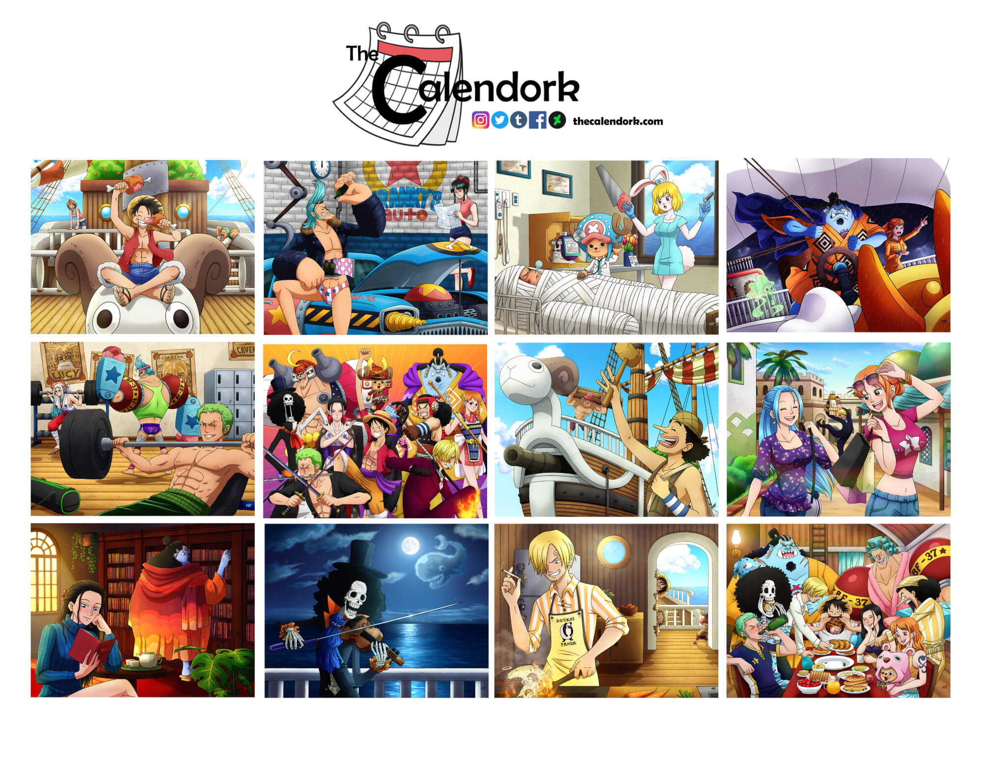 2026 One Piece Wall Calendar regarding Anime Calendar 2026 Release Dates