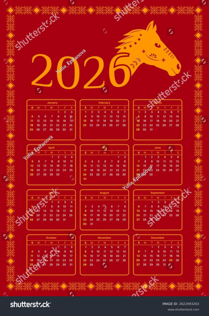 Chinese Calendar 2026 Free Download