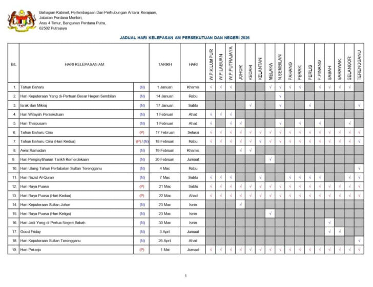 Chinese New Year 2026 Malaysia Calendar