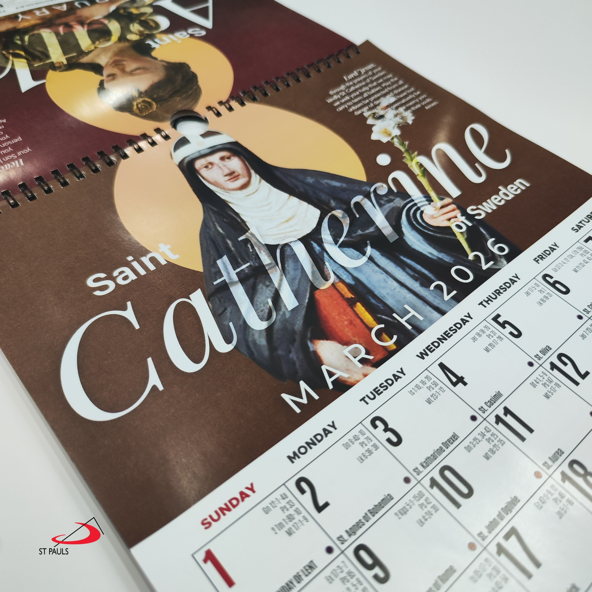 Devotional Calendar 2026 within Catholic Calendar 2026 Philippines