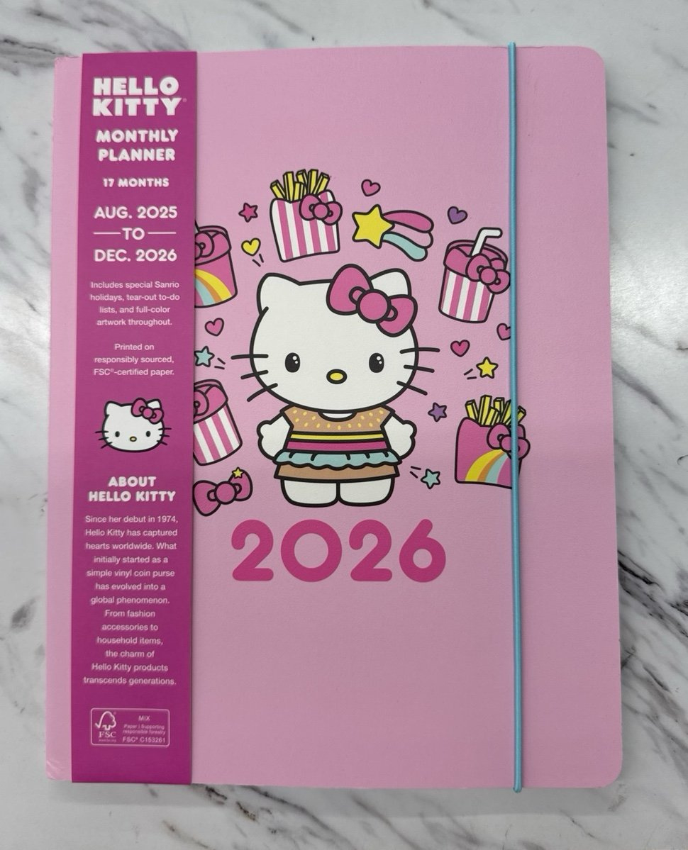 Hello Kitty Calendar 2026 intended for Hello Kitty Calendar 2026 With Holidays