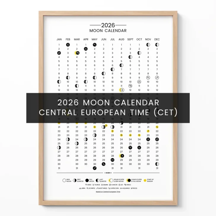 Full Moon Calendar 2026 November