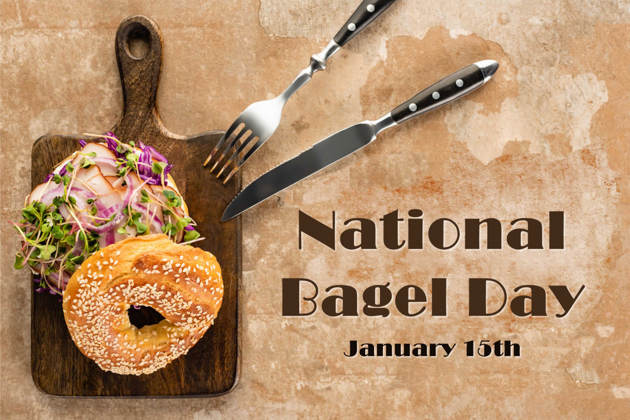 National Bagel Day In Usa In 2026 | There Is A Day For That! in National Bagel Day January 2026