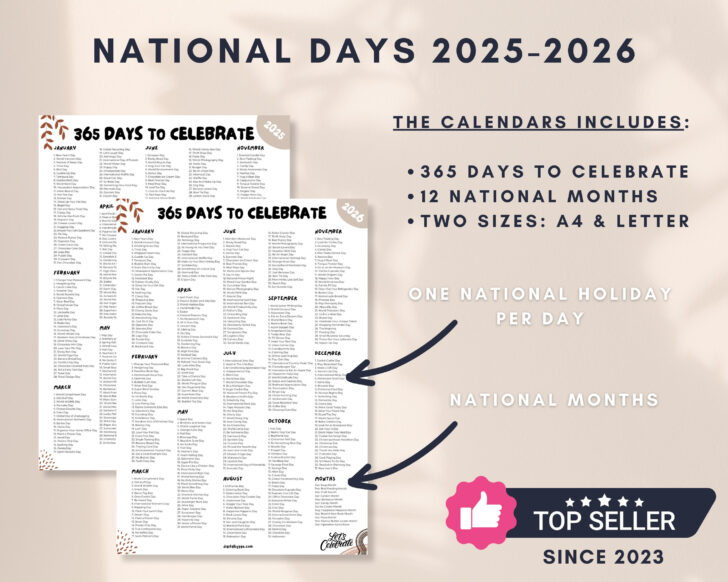 National Day Calendar January 2026