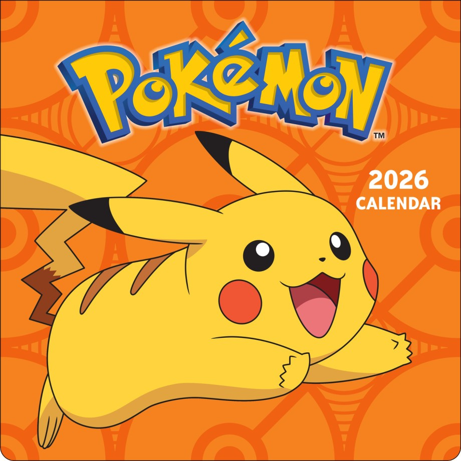 Pokémon 2026 Wall Calendar (Wall) | Abrams inside Pokemon Advent Calendar 2026