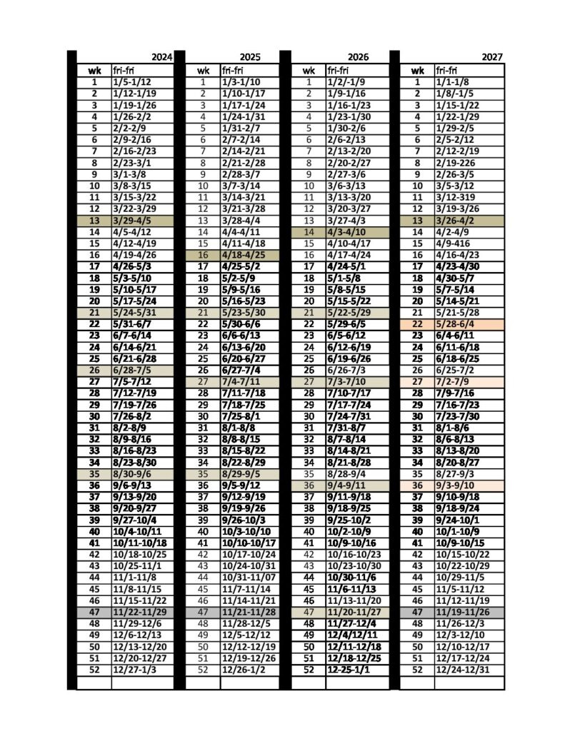 Timeshare Calendar | Ocean Towers Beach Club in Timeshare 2026 Calendar Printable