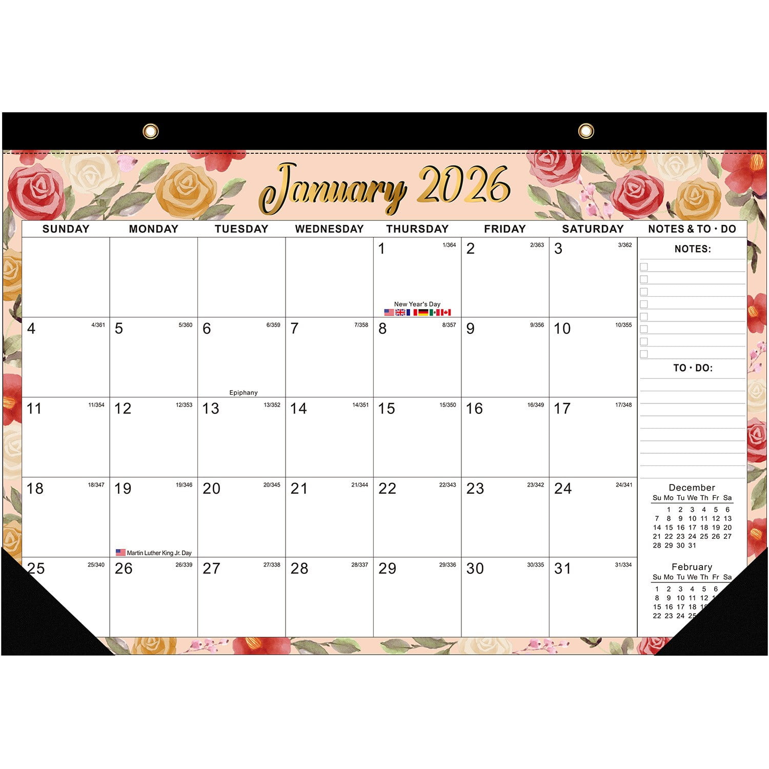 Xuniizn Calendar 2026-2027 - Includes January 2026 To June 2027 regarding Julian Date Calendar 2026 - 2027
