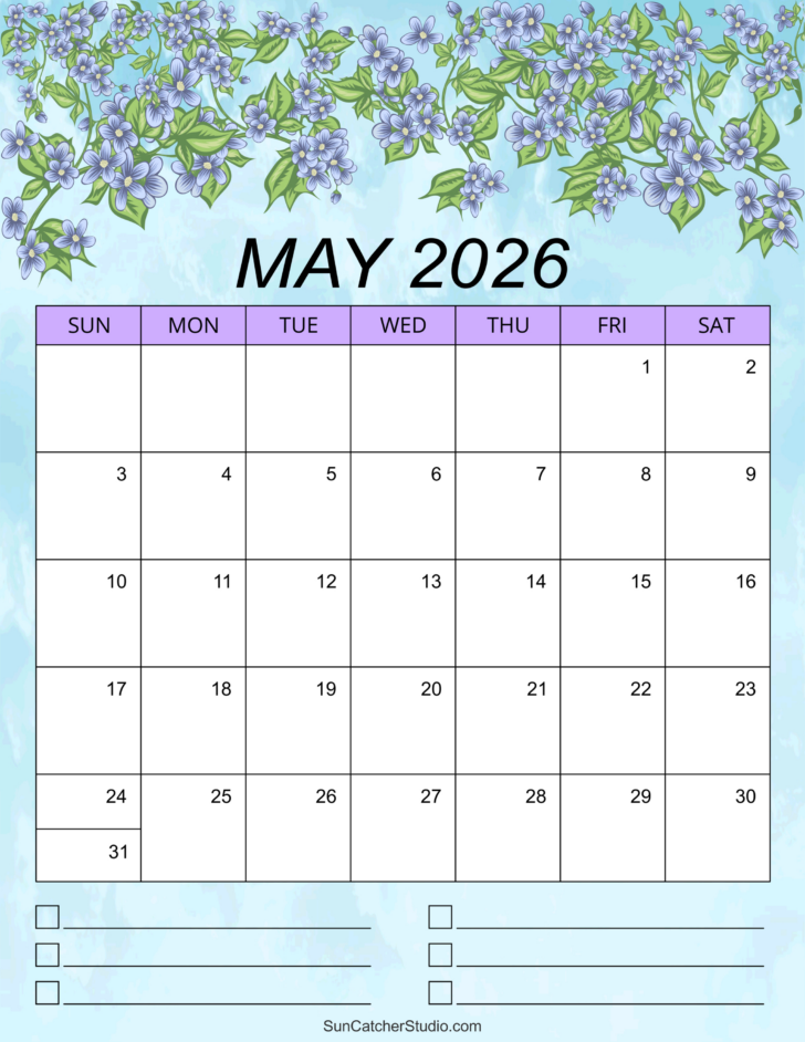 March April May 2026 Calendar Printable Free