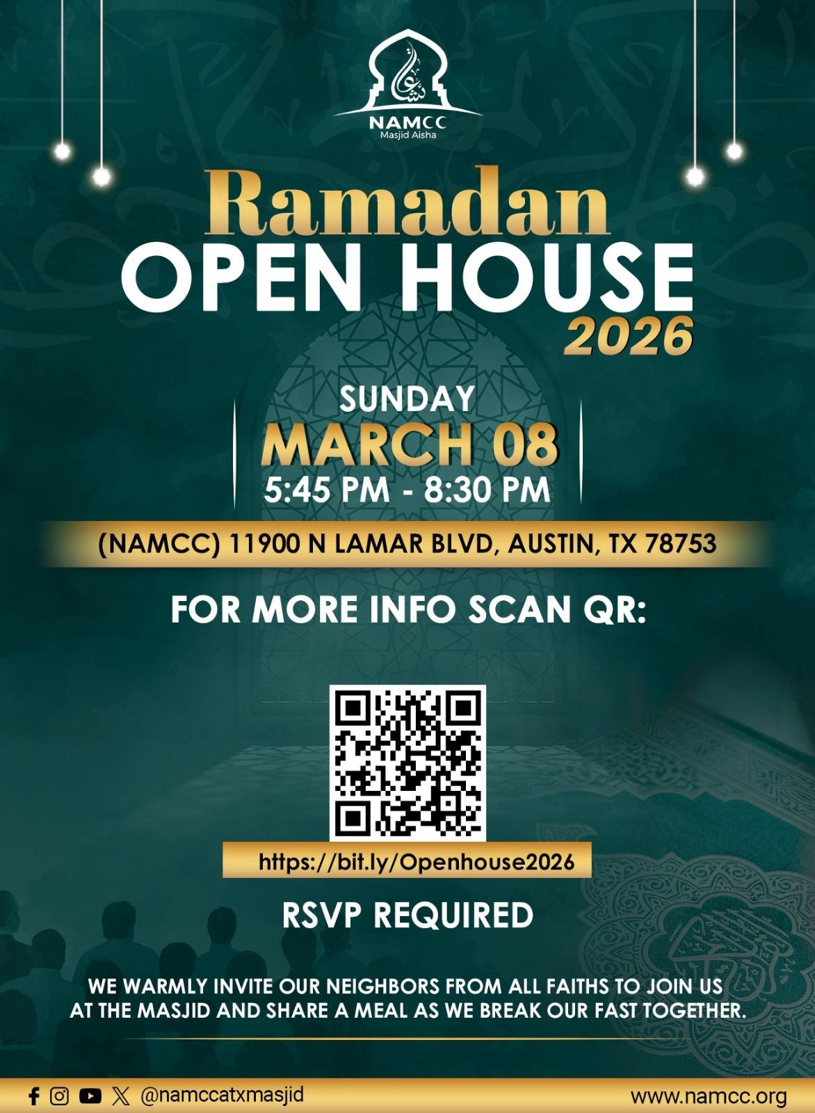 Ramadan-2026 - Namcc with Ramadan 2026 Calendar Austin Tx