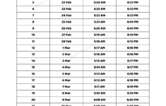 Ramadan Calendar 2025 Uae With Sehri & Iftar Timetable (Download Free) intended for Ramadan Calendar 2026 Las Vegas
