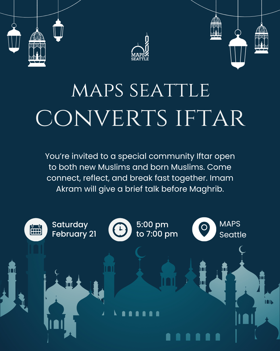 Ramadan Seattle - Maps pertaining to Ramadan Calendar 2026 In Seattle